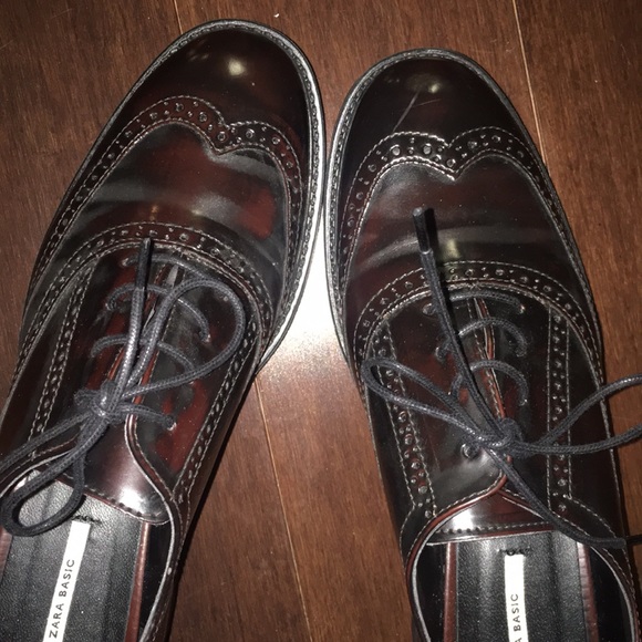 ❤️Sale❤️Zara Track Sole Bluchers, lace up shoes - Picture 8 of 8